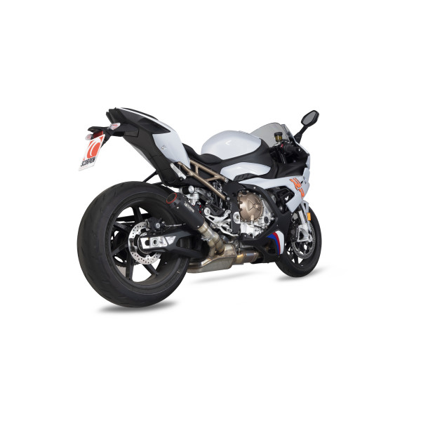 Scorpion Exhaust BMW S1000 RR 2019 - 2022 Red Power Slip-on Black Ceramic Coated Sleeve